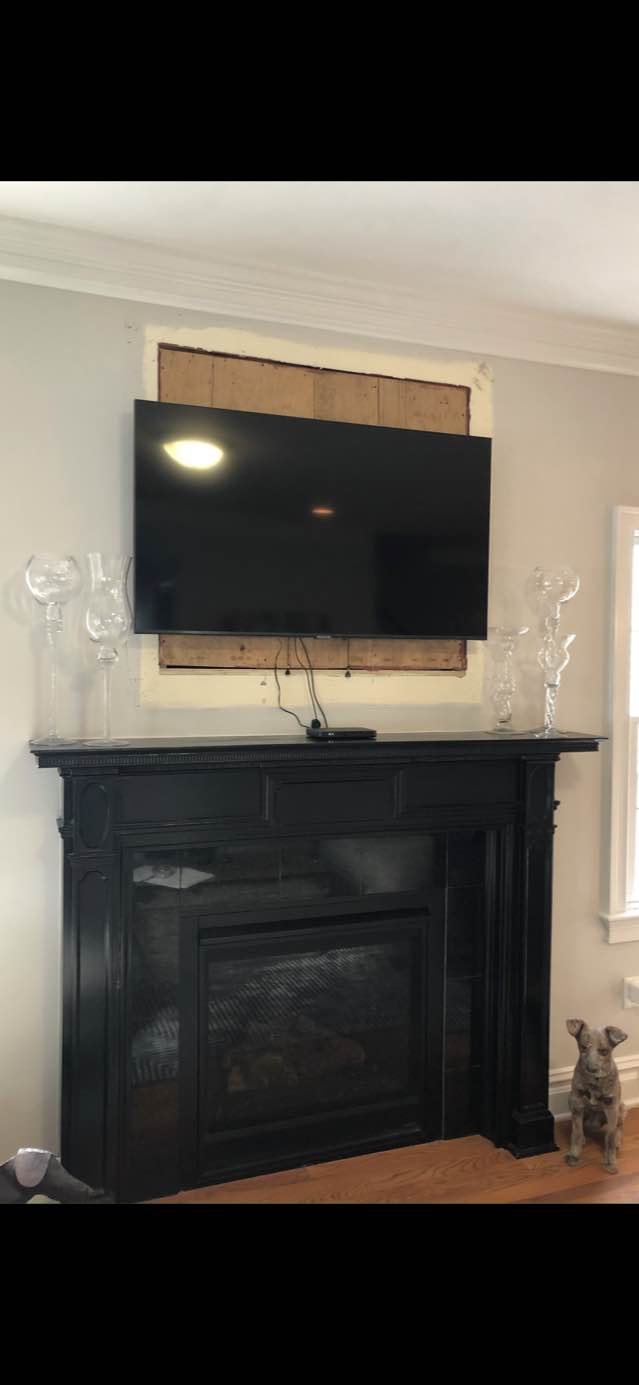 Custom Fireplace Feature Update after