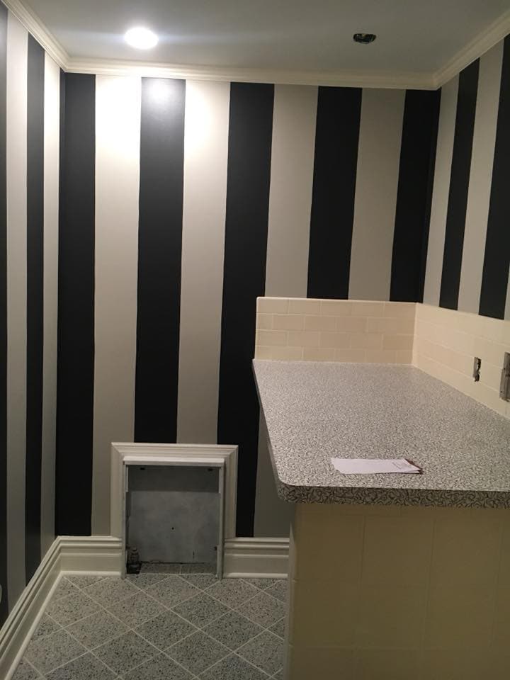 Custom Stripe Finish From Every Angle after