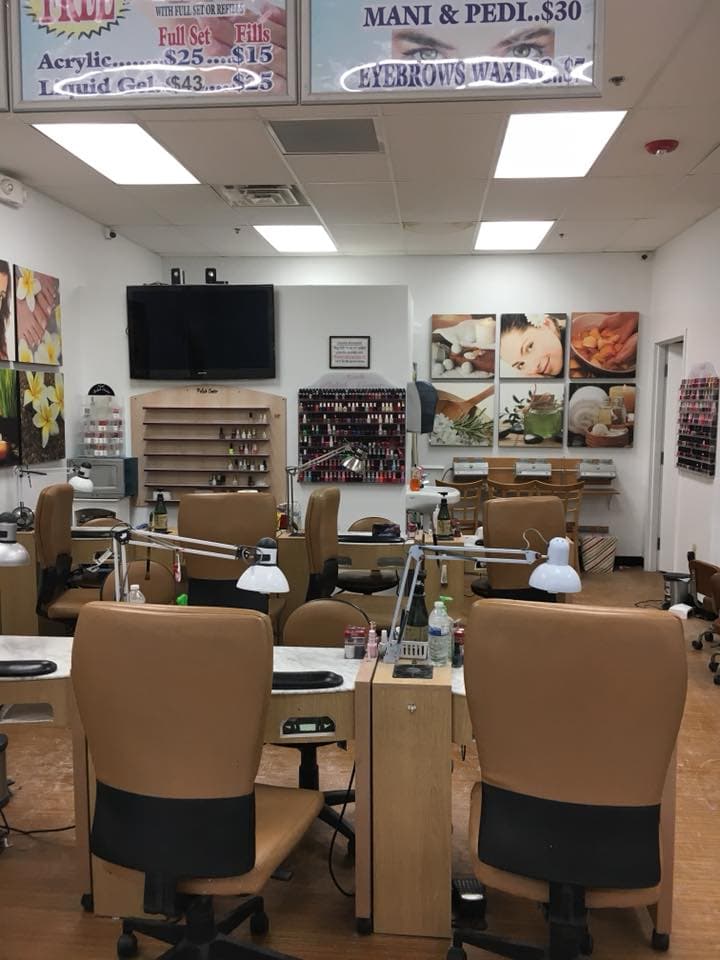 Salon Interior Color Upgrade before